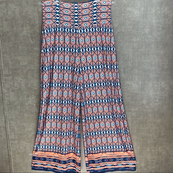 new directions Pants - 🚨SOLD BOGO Boho Tribal Print Palazzo Pants